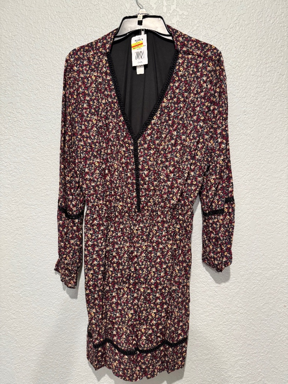 Women’s floral long sleeve dress